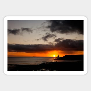 New Year's Day sunrise Sticker